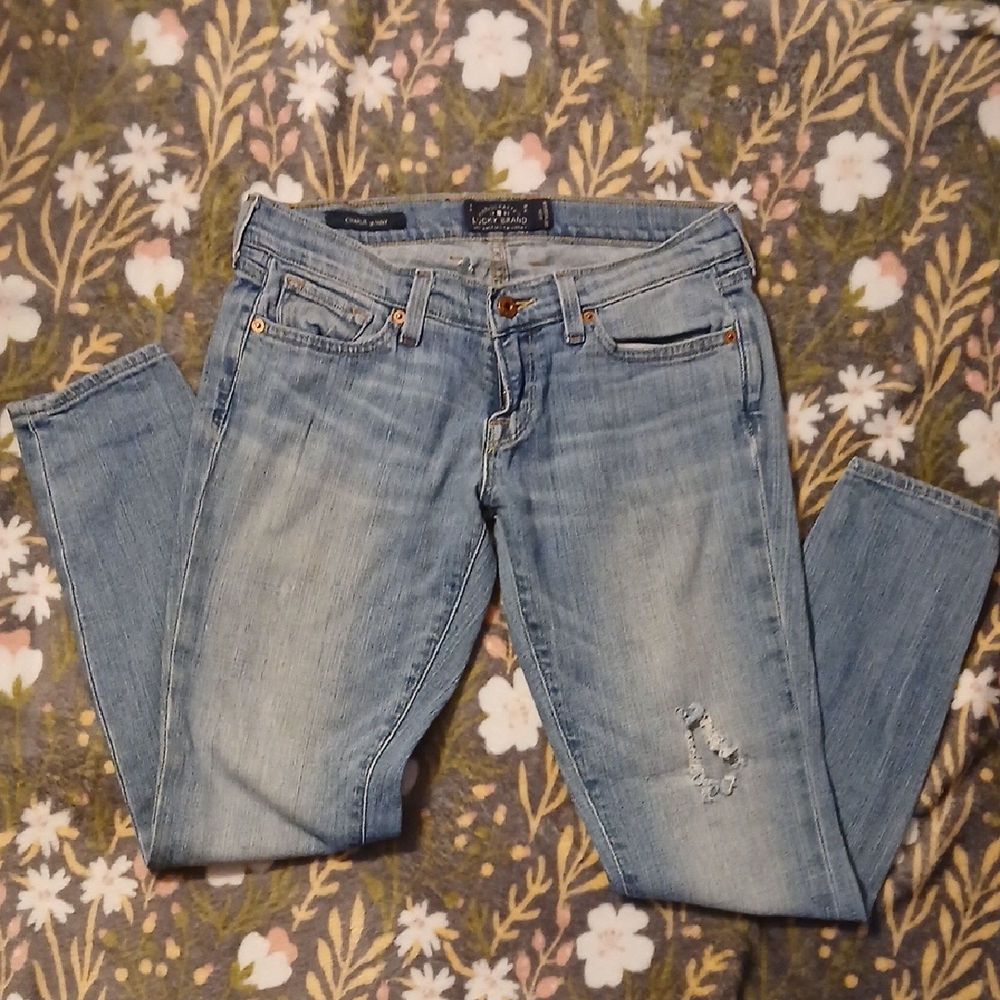 Lucky Brand Light Blue Skinny Jeans